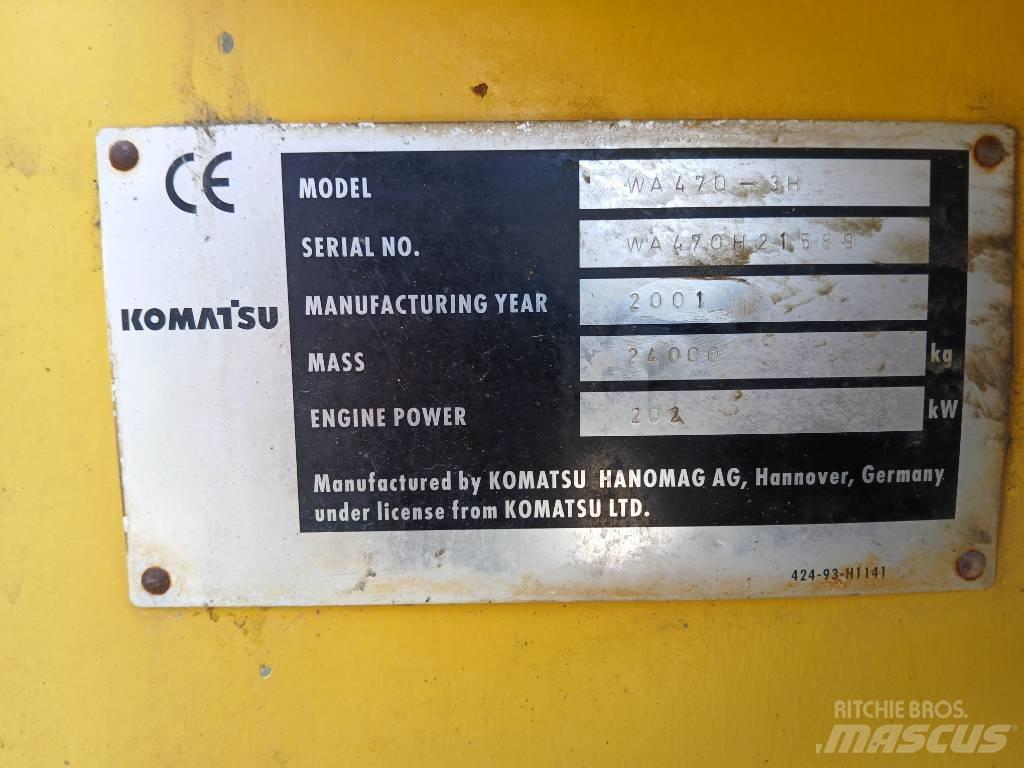 Komatsu WA 470-3H Φορτωτές με λάστιχα (Τροχοφόροι)