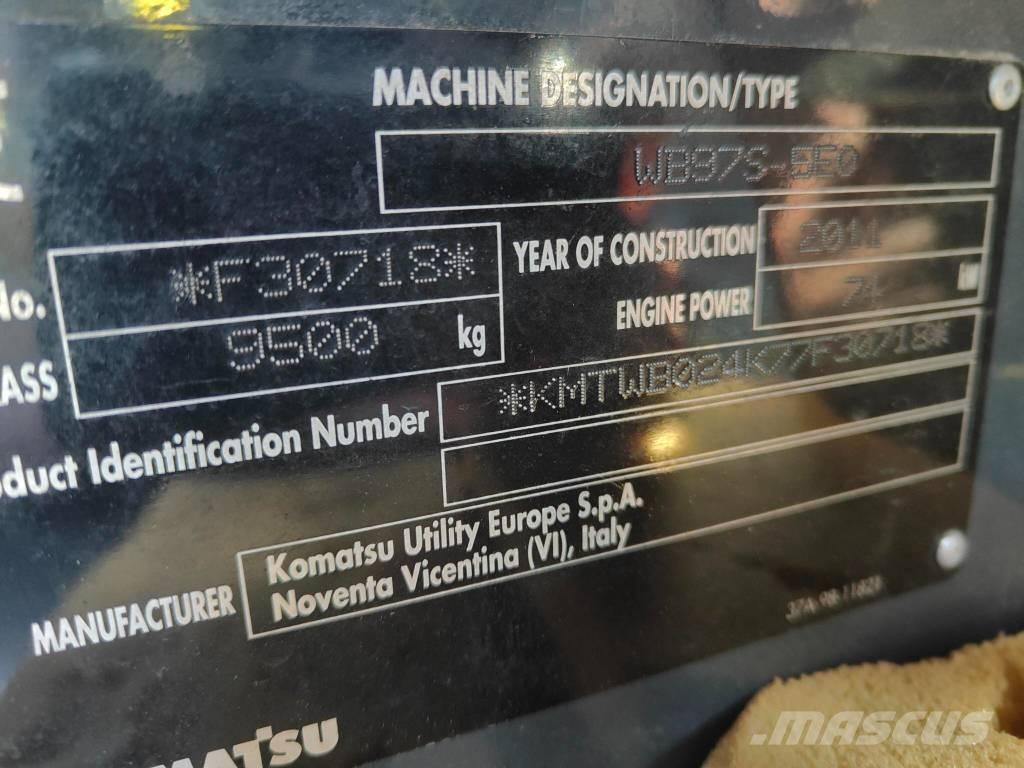 Komatsu WB97S-5E0 Εκσκαφείς Φορτωτές τύπου JCB