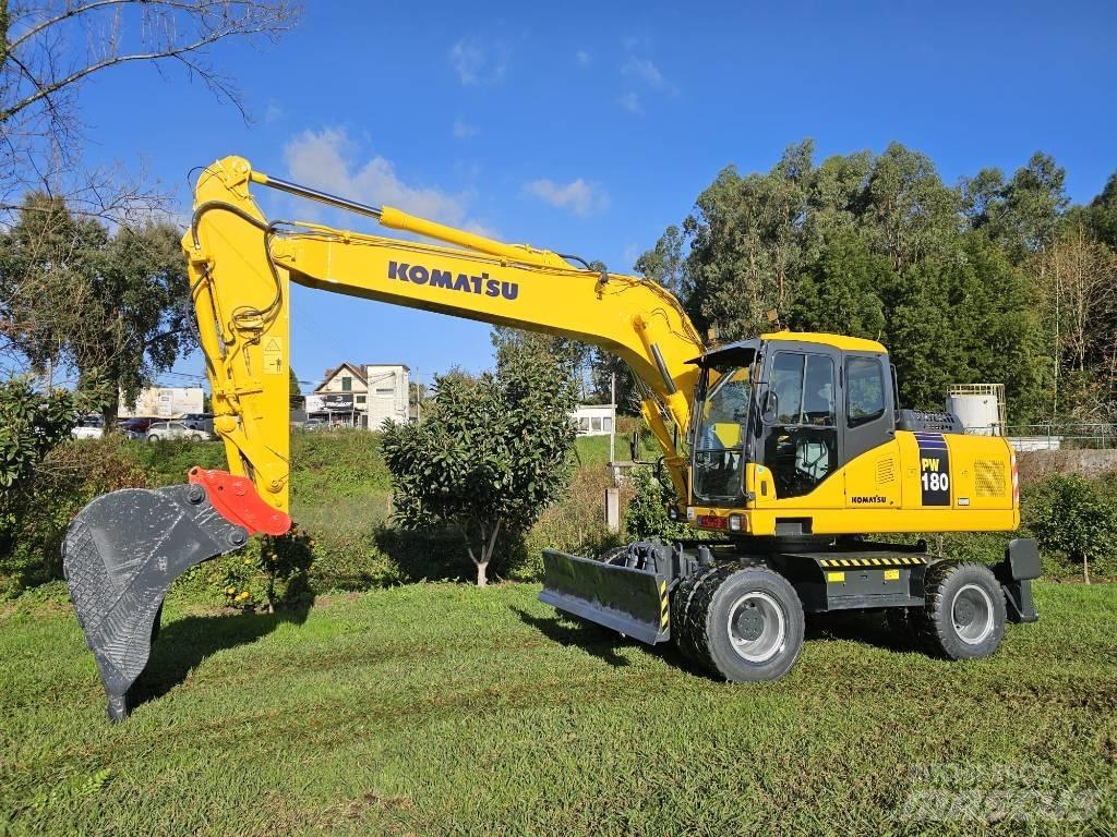 Komatsu PW 180-7 Εκσκαφείς με τροχούς - λάστιχα