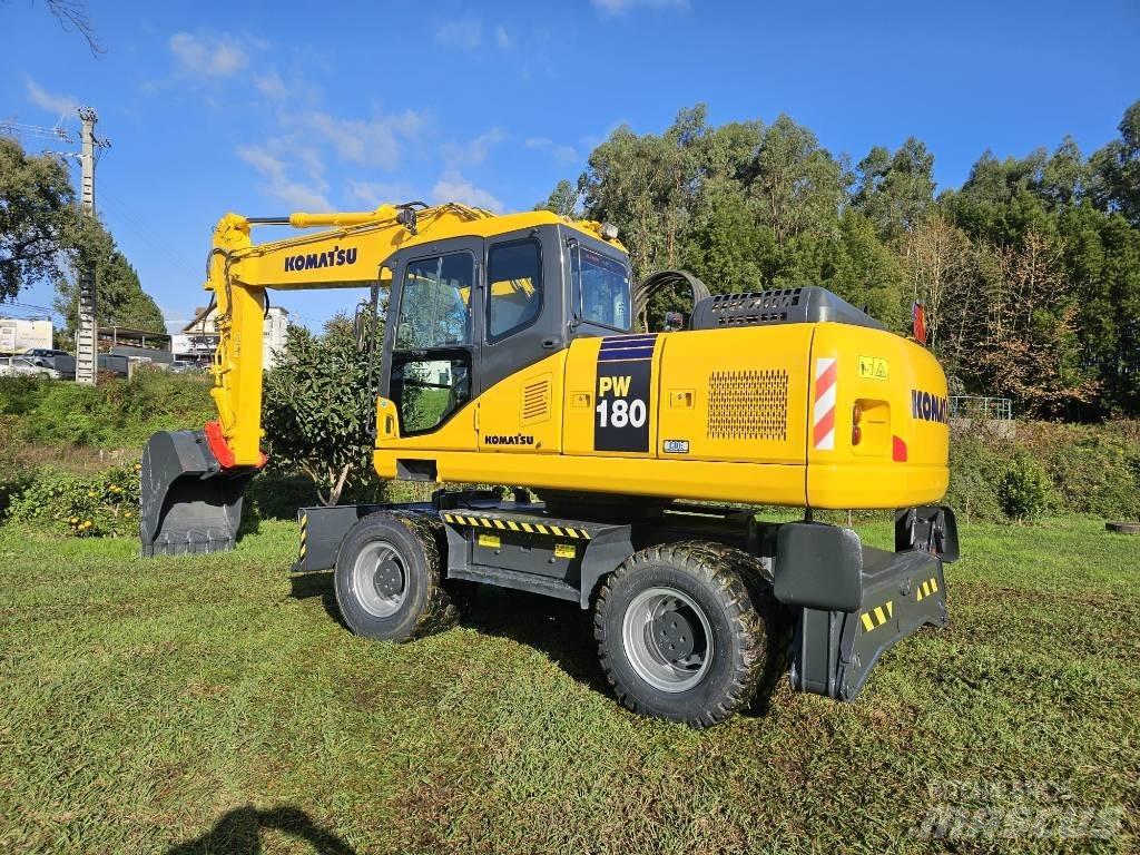 Komatsu PW 180-7 Εκσκαφείς με τροχούς - λάστιχα