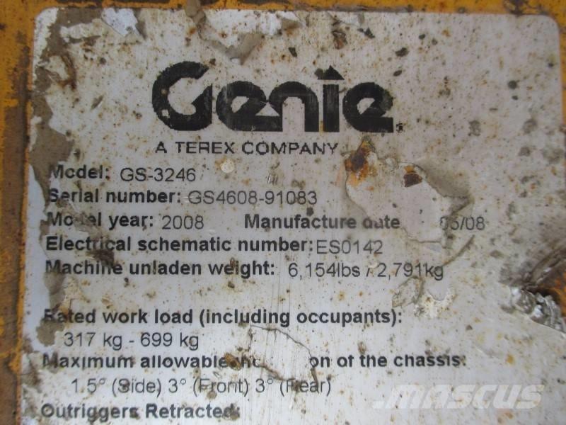 Genie GS 3246 Ανυψωτήρες ψαλιδωτής άρθρωσης