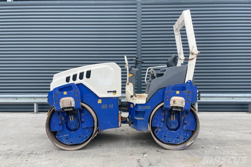 Hamm HD 14 VV Οδοστρωτήρες διπλού κυλίνδρου