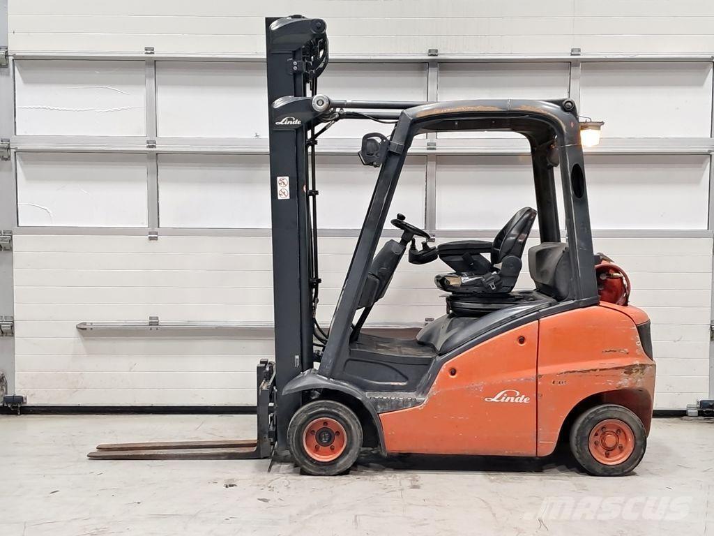 Linde H20T-02 Περονοφόρα ανυψωτικά κλαρκ με φυσικό αέριο LPG