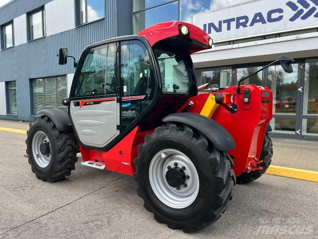 Manitou MT 733 Easy Τηλεσκοπικοί τροχοφόροι φορτωτές