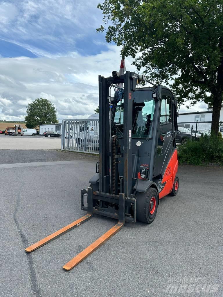 Linde H25T Περονοφόρα ανυψωτικά κλαρκ με φυσικό αέριο LPG