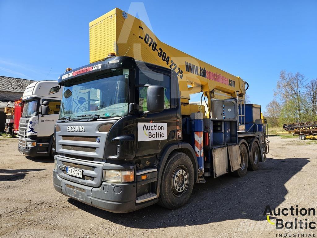 Scania P 310 Εναέριες πλατφόρμες τοποθετημένες σε φορτηγό