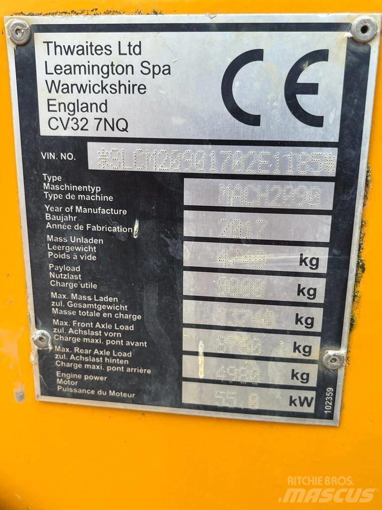 Thwaites 9T Dumpers εργοταξίου