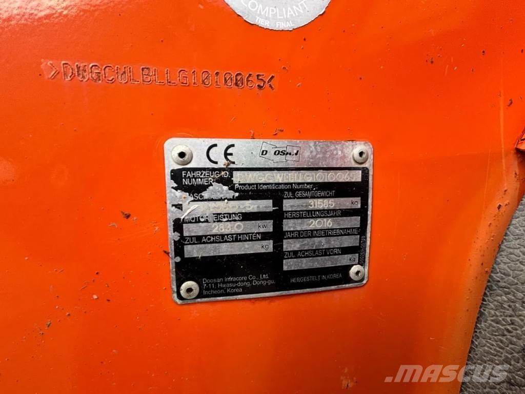 Doosan DL550 Φορτωτές με λάστιχα (Τροχοφόροι)