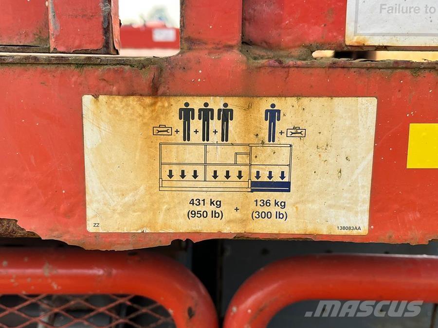 SkyJack SJ6826RT Ανυψωτήρες ψαλιδωτής άρθρωσης