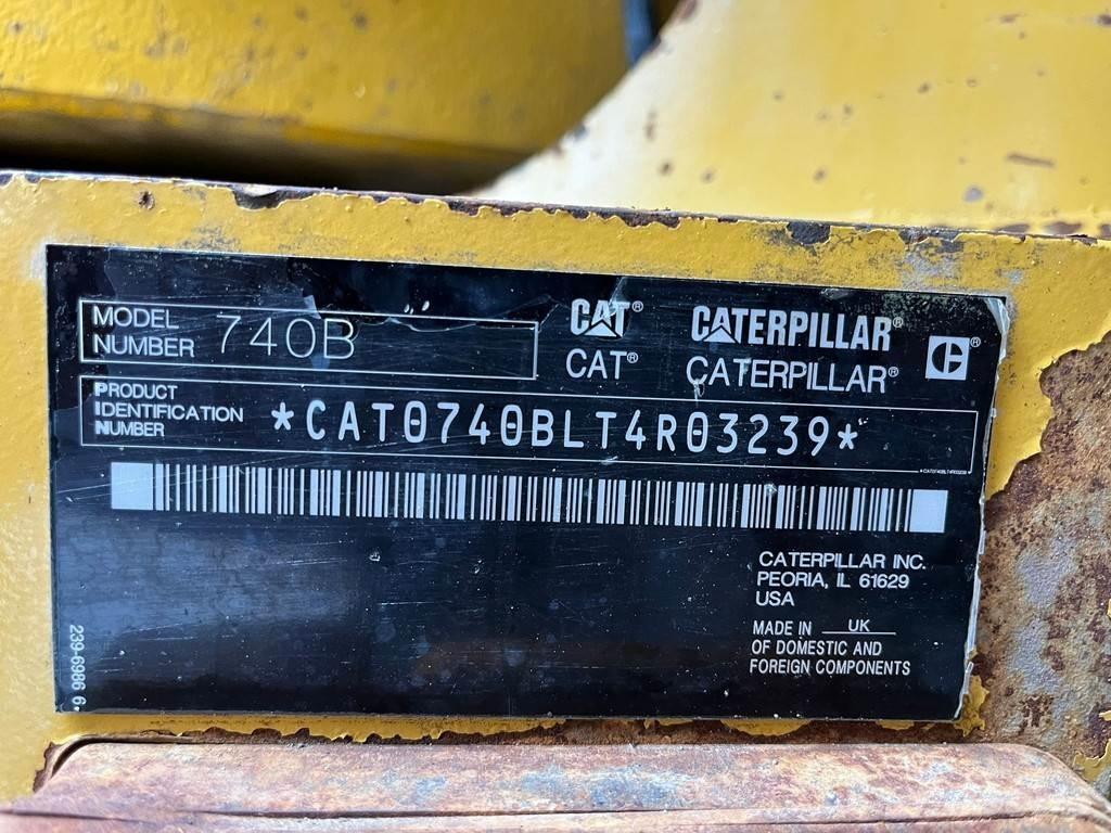 CAT 740B Σπαστό Dump Truck ADT