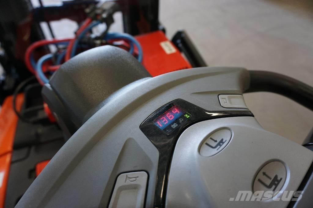 Toyota SPE120L Παλετοφόρα πεζού χειριστή με ιστό