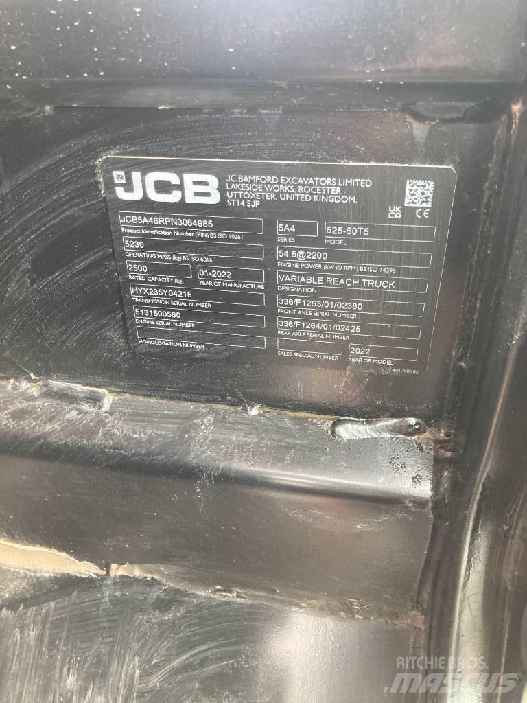 JCB 525-60 Τηλεσκοπικοί ανυψωτές