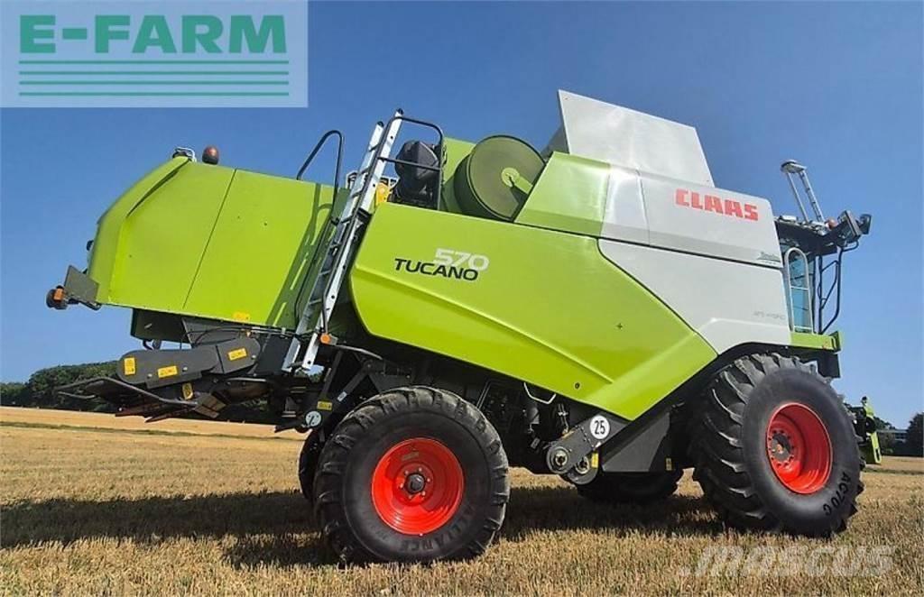 CLAAS tucano 570 Θεριζοαλωνιστικές μηχανές