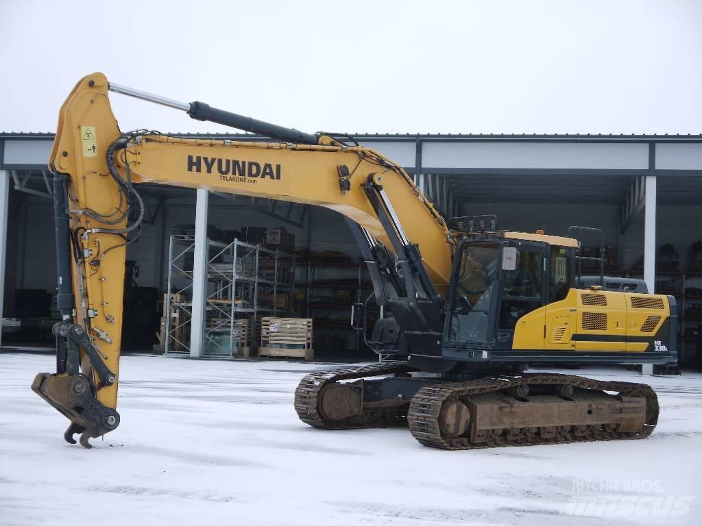 Hyundai HX 330 L Εκσκαφείς με ερπύστριες