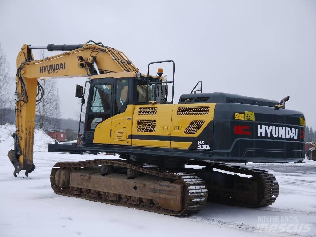 Hyundai HX 330 L Εκσκαφείς με ερπύστριες