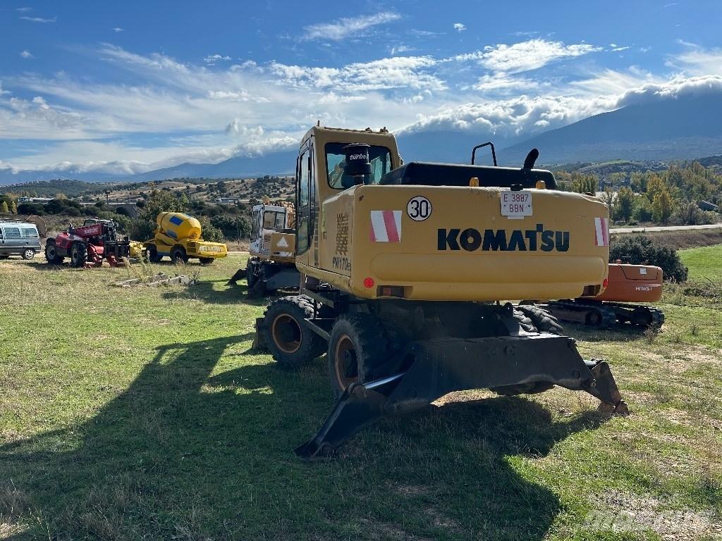 Komatsu PW 170-6 Εκσκαφείς με τροχούς - λάστιχα