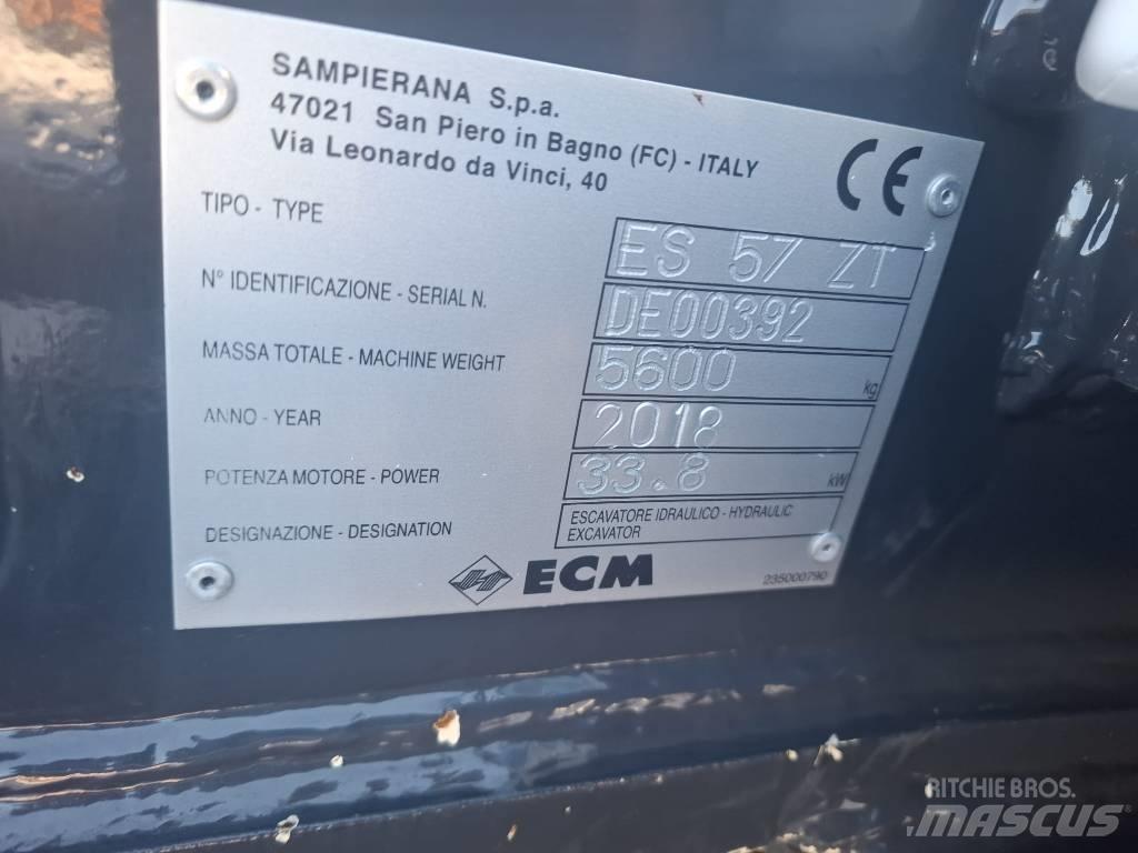 ECM ES 57 ZT Εκσκαφάκι (διαβολάκι) < 7t