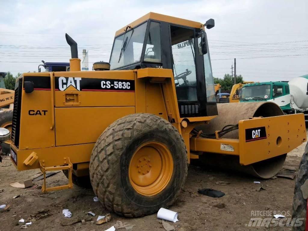 CAT CS 583 C Οδοστρωτήρες μονού κυλίνδρου