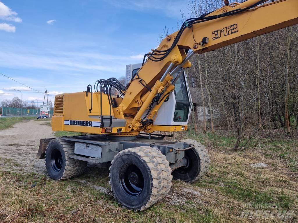 Liebherr 312 A Εκσκαφείς με τροχούς - λάστιχα