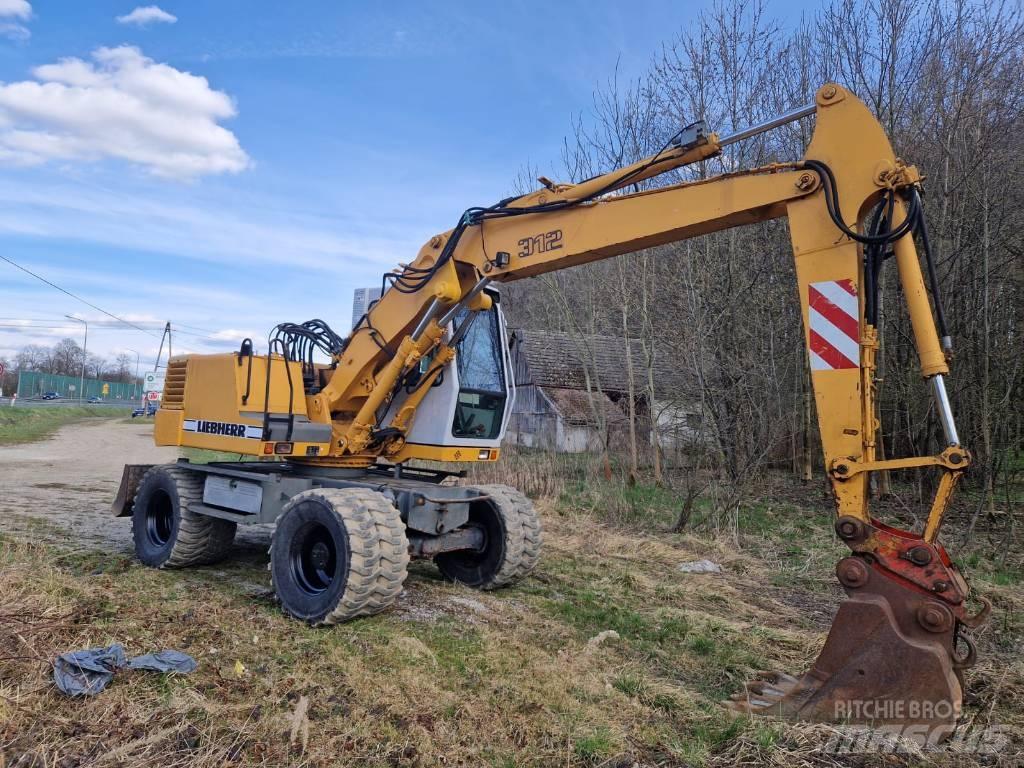 Liebherr 312 A Εκσκαφείς με τροχούς - λάστιχα