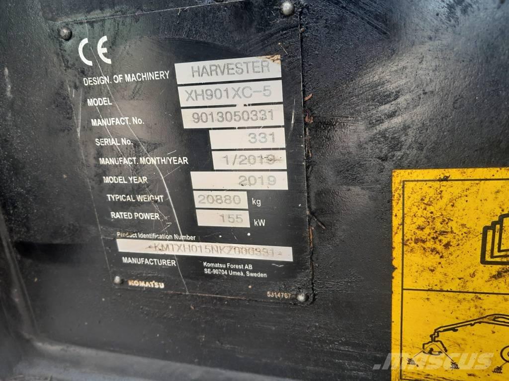 Komatsu 901 XC Θεριζοαλωνιστικές μηχανές