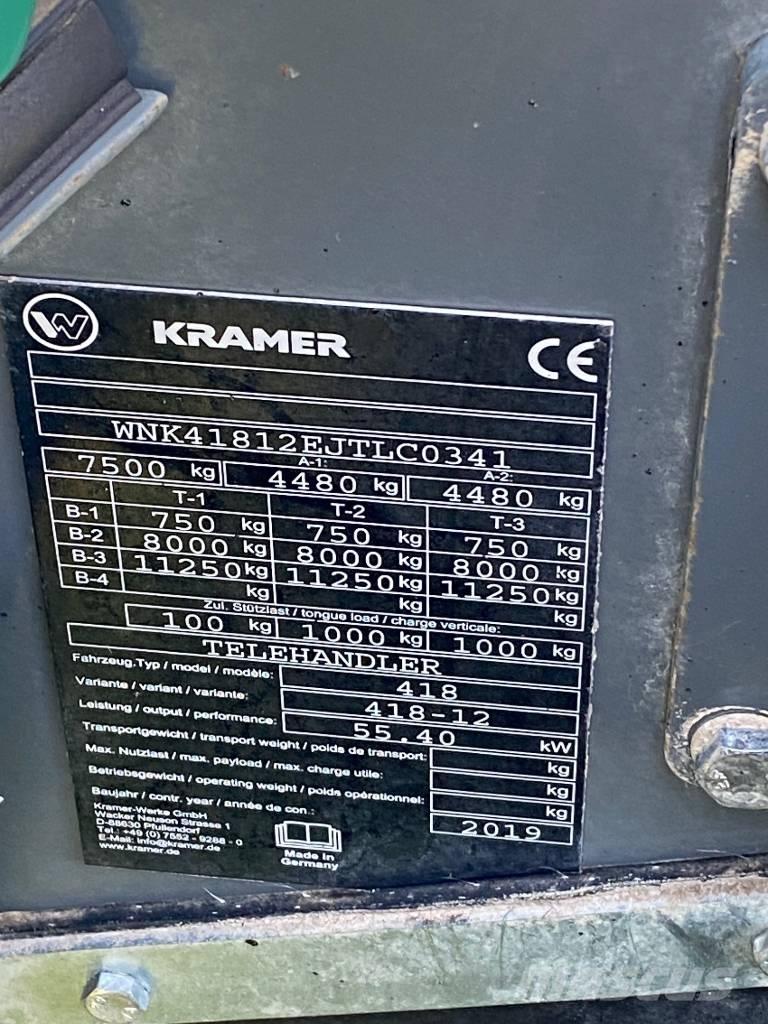 Kramer KT 276 Συστήματα τηλεχειρισμού για τη γεωργία