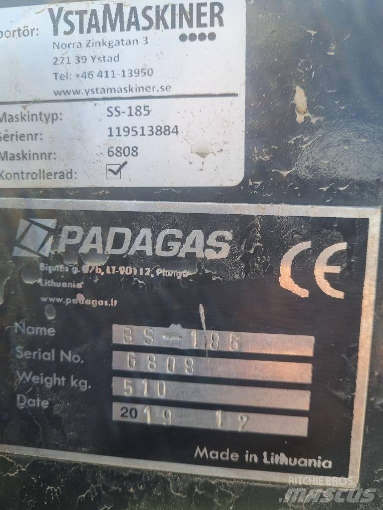 Padagas SS-185 Ψήκτρες
