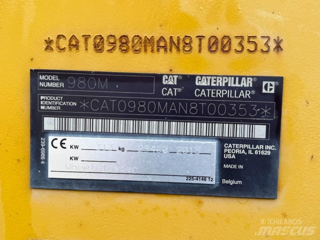 CAT 980 M Φορτωτές με λάστιχα (Τροχοφόροι)