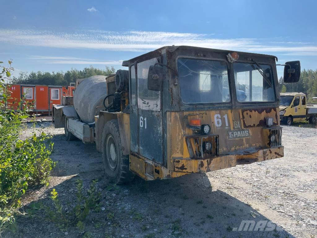 Paus UNI 50 Φορτηγά-Μπετονιέρες