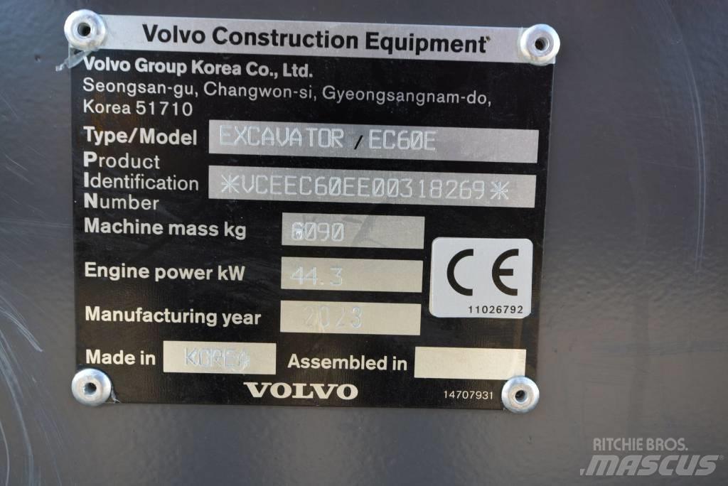 Volvo EC 60 E Εκσκαφάκι (διαβολάκι) < 7t