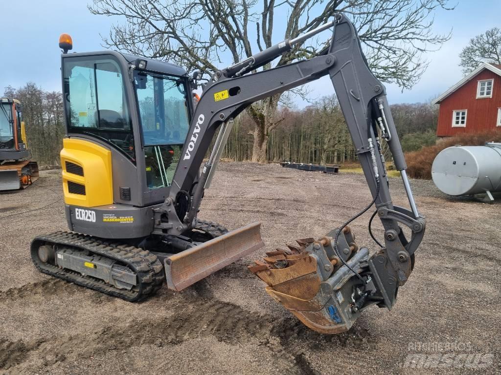 Volvo ECR25 D Εκσκαφάκι (διαβολάκι) < 7t