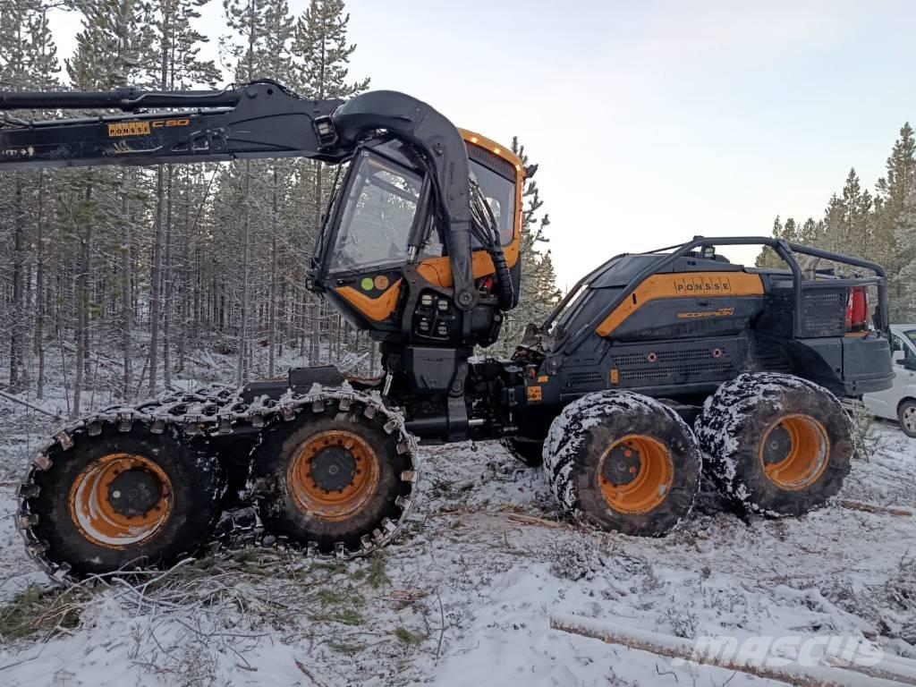 Ponsse Scorpion King Θεριζοαλωνιστικές μηχανές