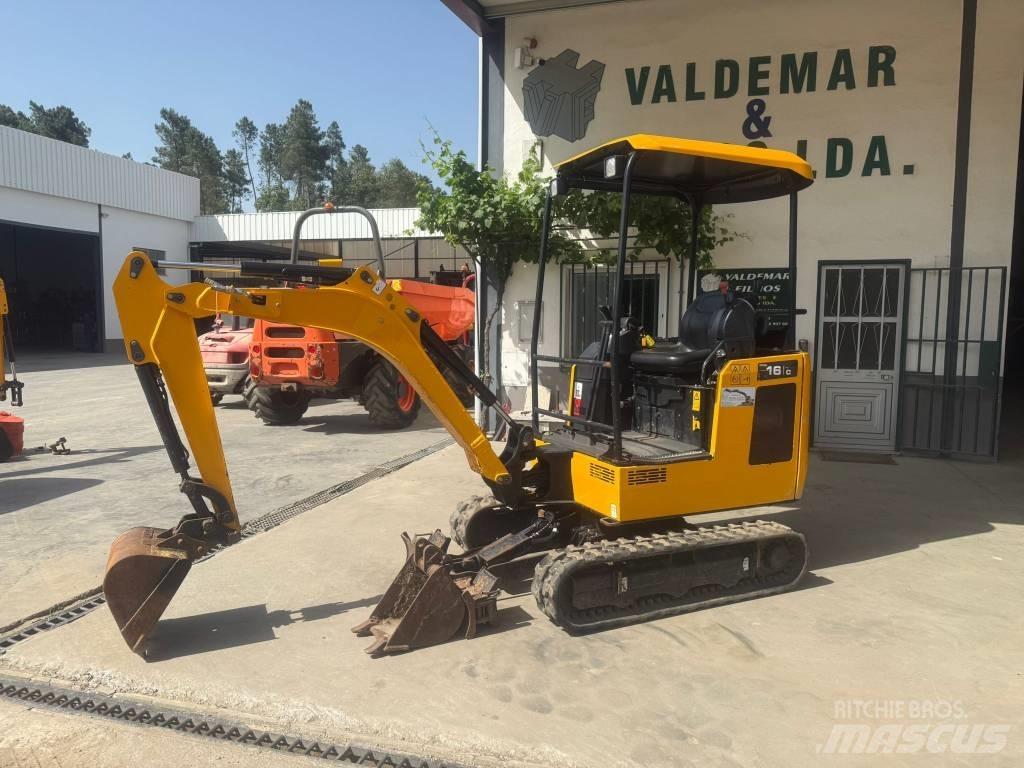JCB 16 C-1, 740h Εκσκαφάκι (διαβολάκι) < 7t