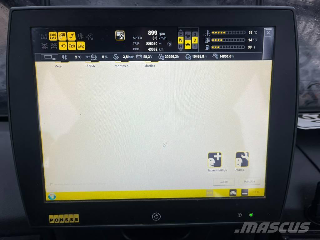 Ponsse Buffalo 8W Μεταφορείς ξυλείας