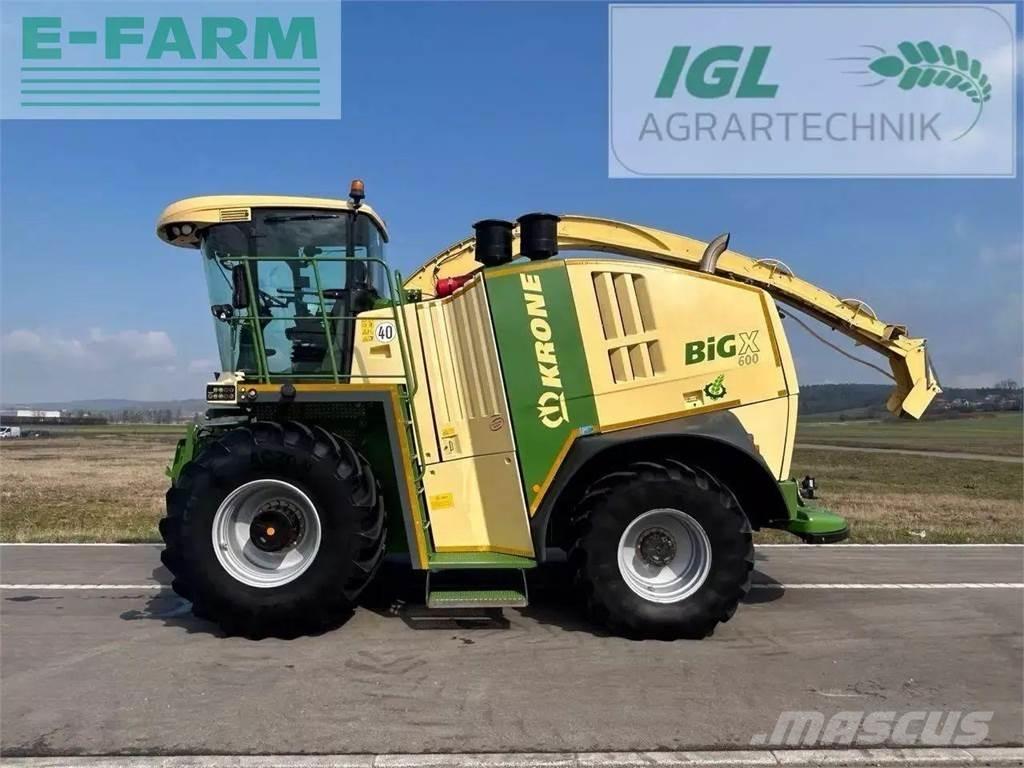 Krone big x 600 i Μηχανές χορτονομής