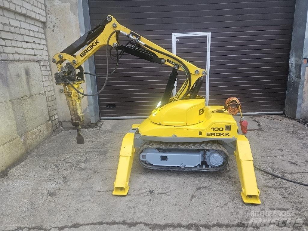 Brokk 100 Εκσκαφείς κατεδαφίσεων