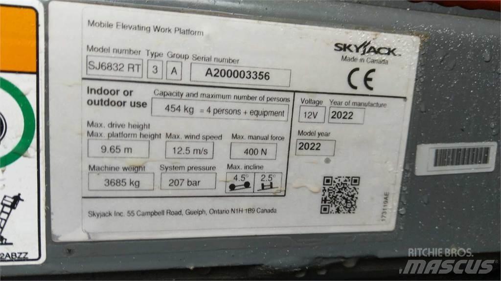 SkyJack 6832RT Ανυψωτήρες ψαλιδωτής άρθρωσης