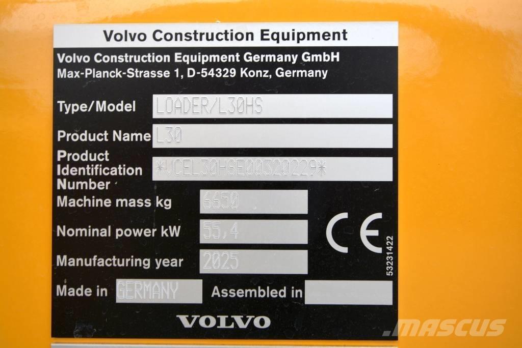 Volvo L 30 HS Φορτωτές με λάστιχα (Τροχοφόροι)
