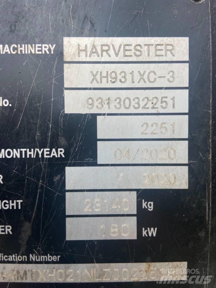Komatsu 931XC Θεριζοαλωνιστικές μηχανές