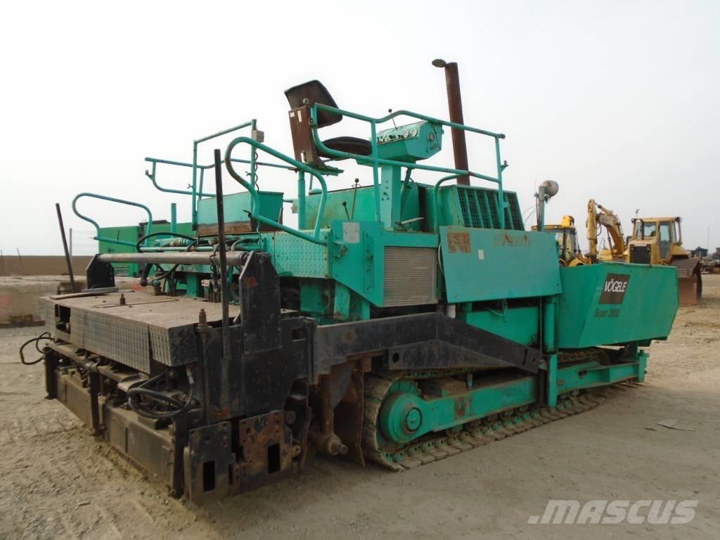 Vögele Super 2000 Επίστρωση ασφάλτου