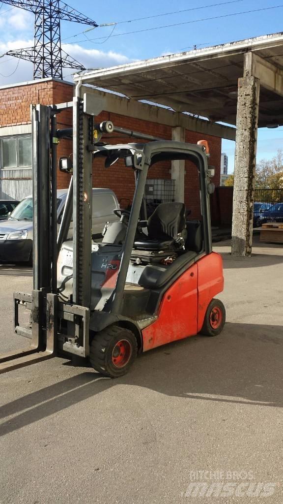 Linde H20T Περονοφόρα ανυψωτικά κλαρκ με φυσικό αέριο LPG