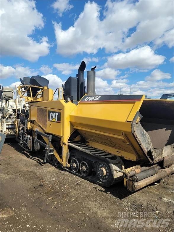 CAT AP-655C Επίστρωση ασφάλτου