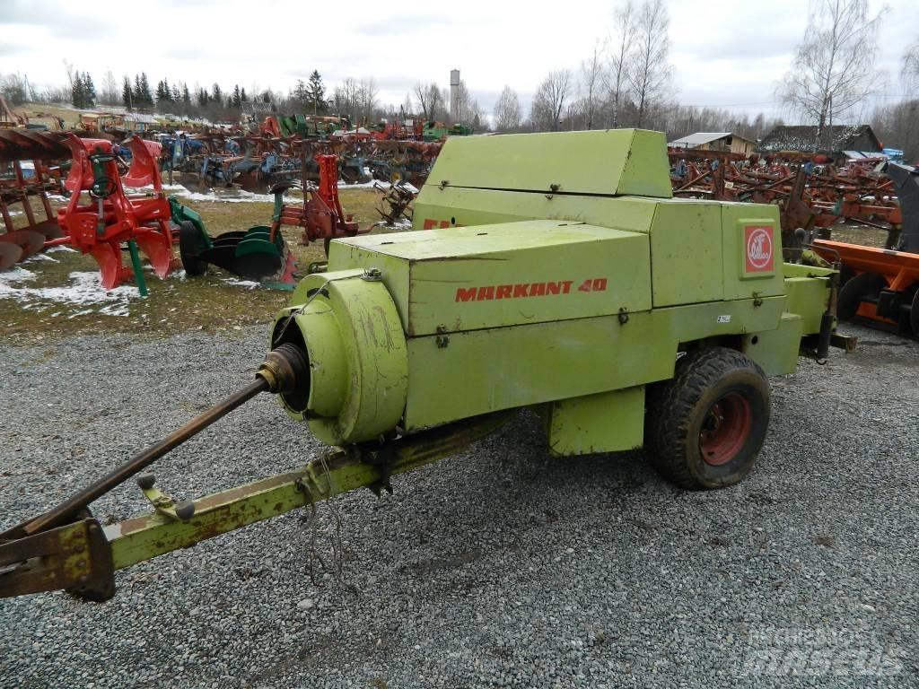 CLAAS Markant 40 Πρέσες τετράγωνων δεμάτων