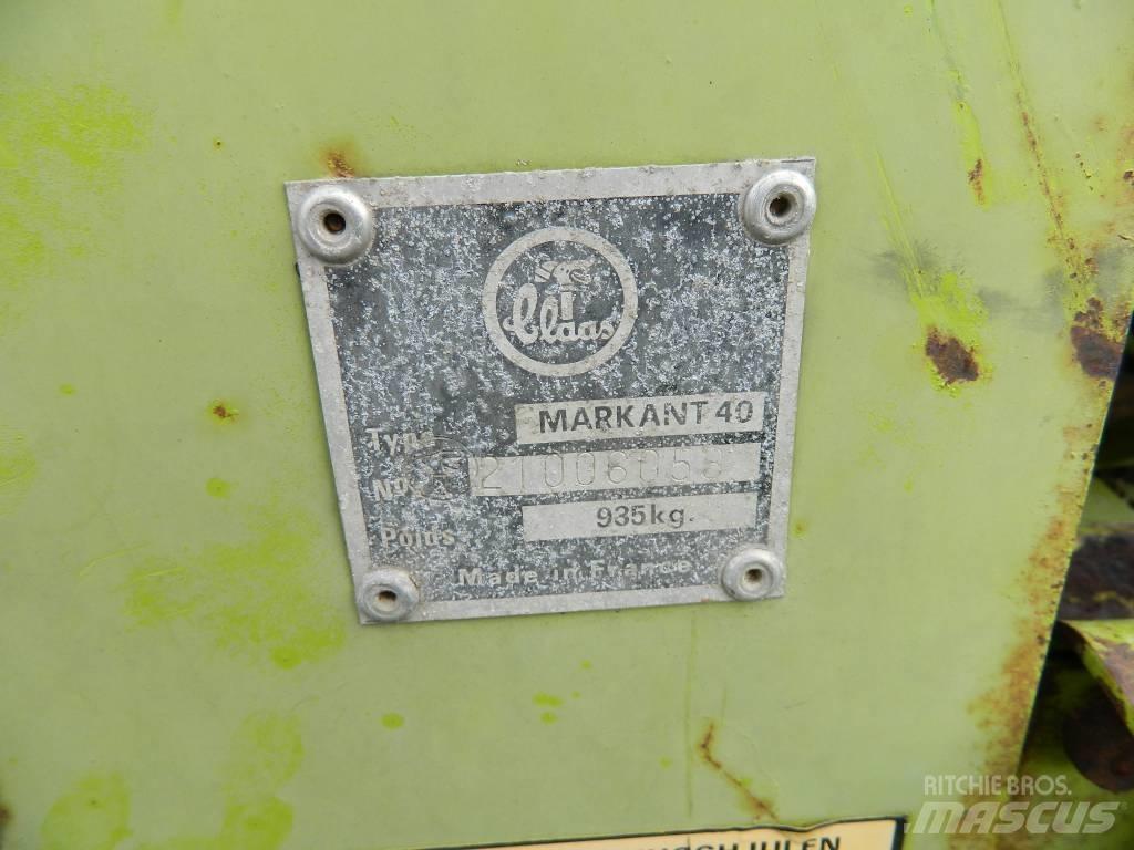 CLAAS Markant 40 Πρέσες τετράγωνων δεμάτων
