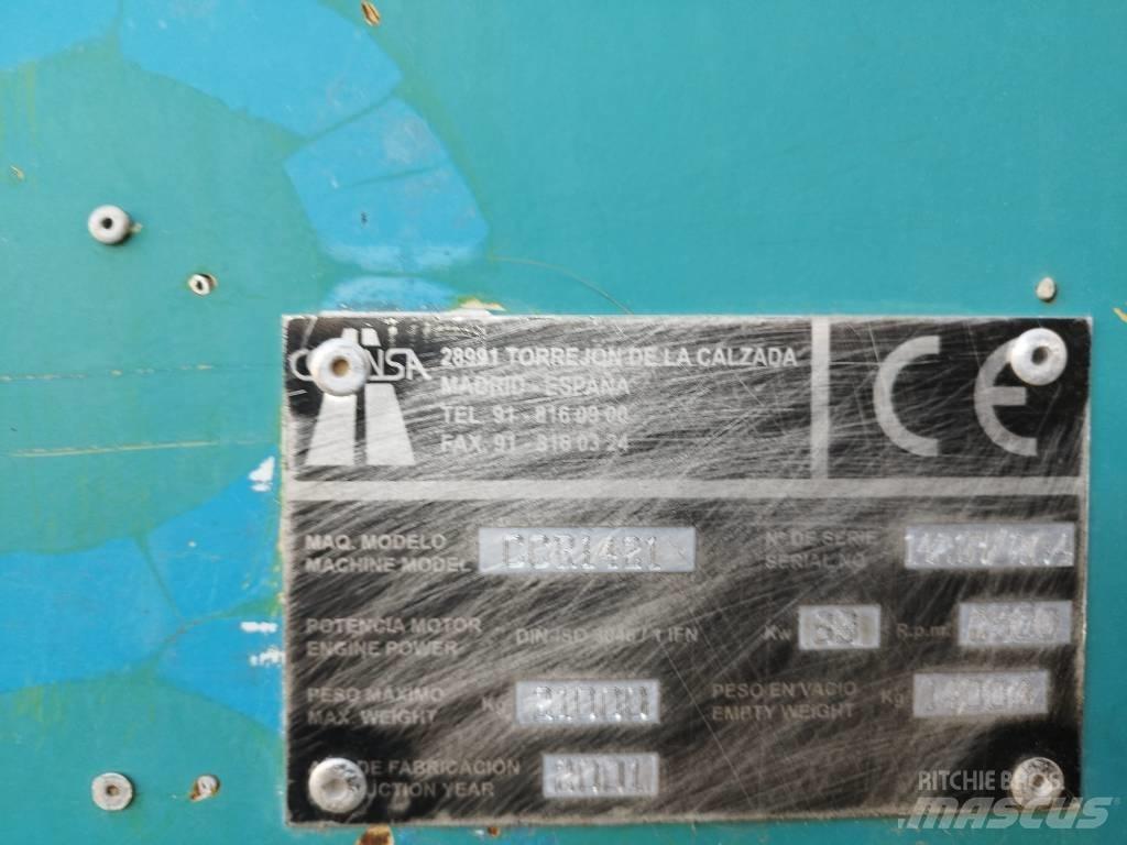 Corinsa CCR 1421 Κύλινδροι με επίσωτρα με αέρα