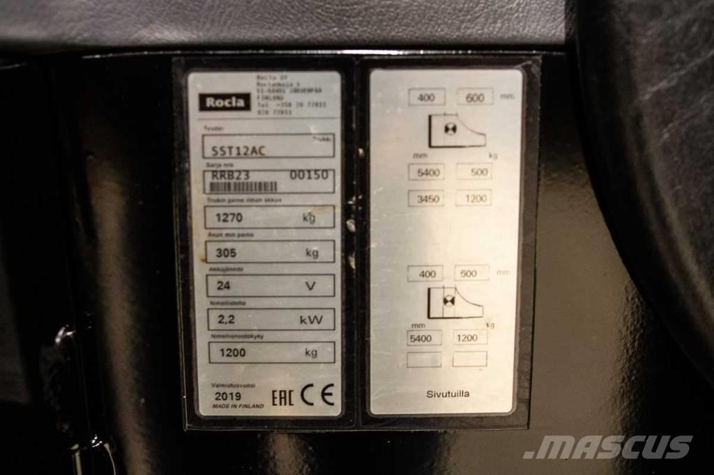 Rocla SST 12 AC Ηλεκτρικά παλετοφόρα με ιστό