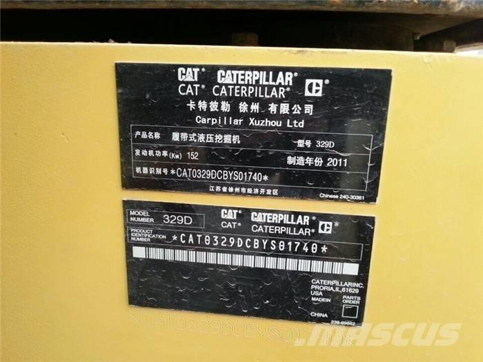 CAT 329 D Εκσκαφείς με ερπύστριες