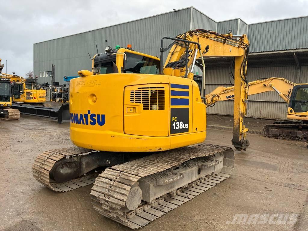 Komatsu PC138US-10 Εκσκαφείς με ερπύστριες