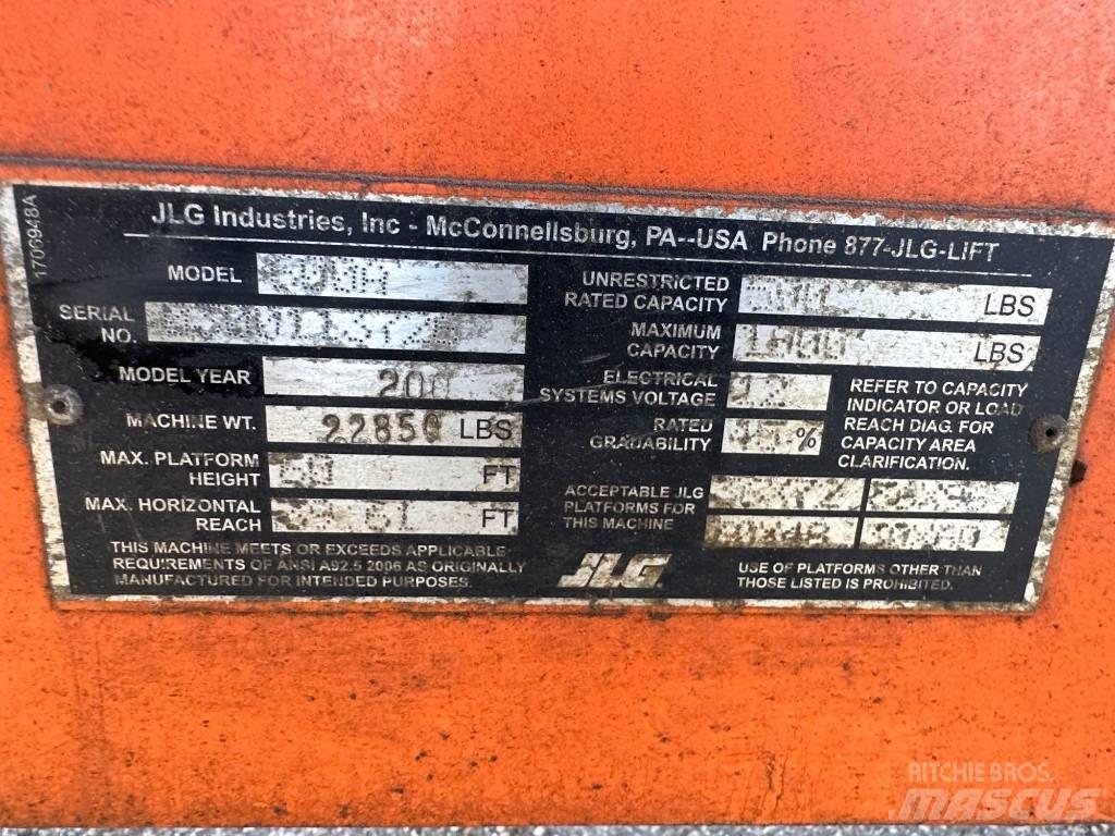 JLG 600A Ανυψωτήρες με αρθρωτό βραχίονα