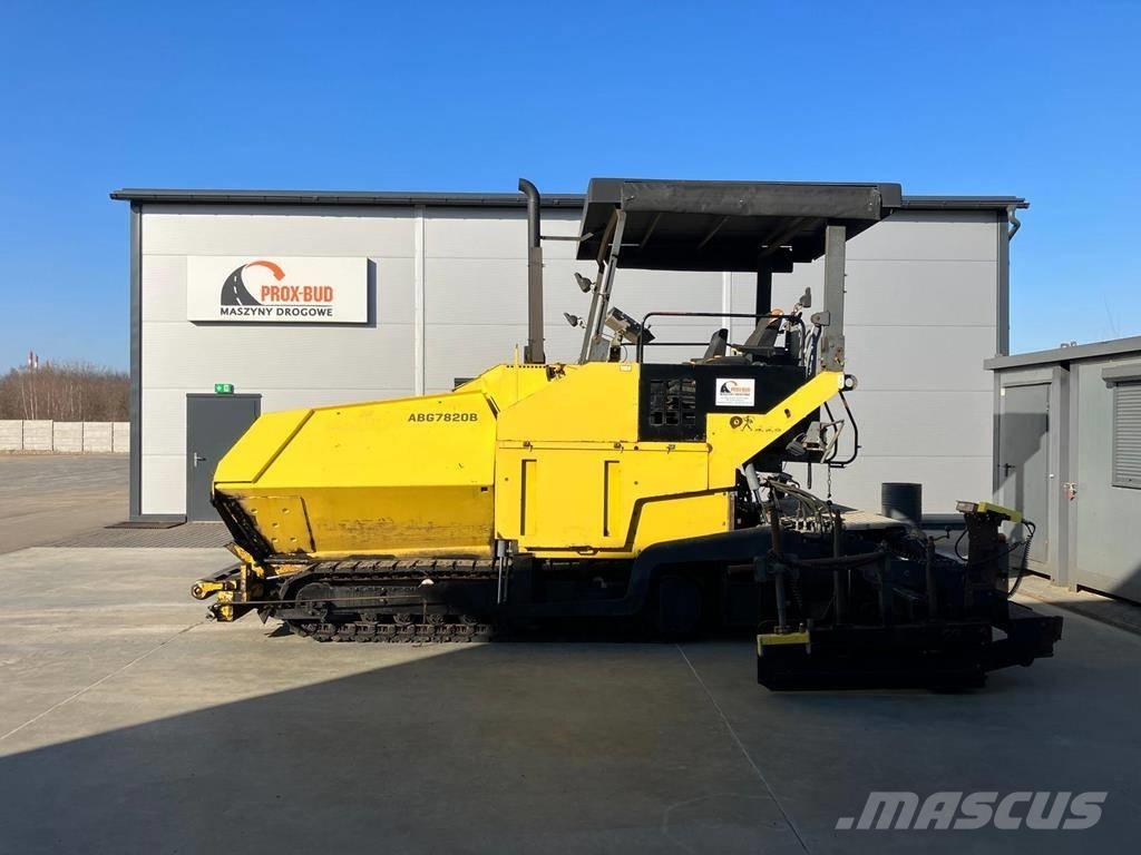 Volvo ABG 7820 Επίστρωση ασφάλτου